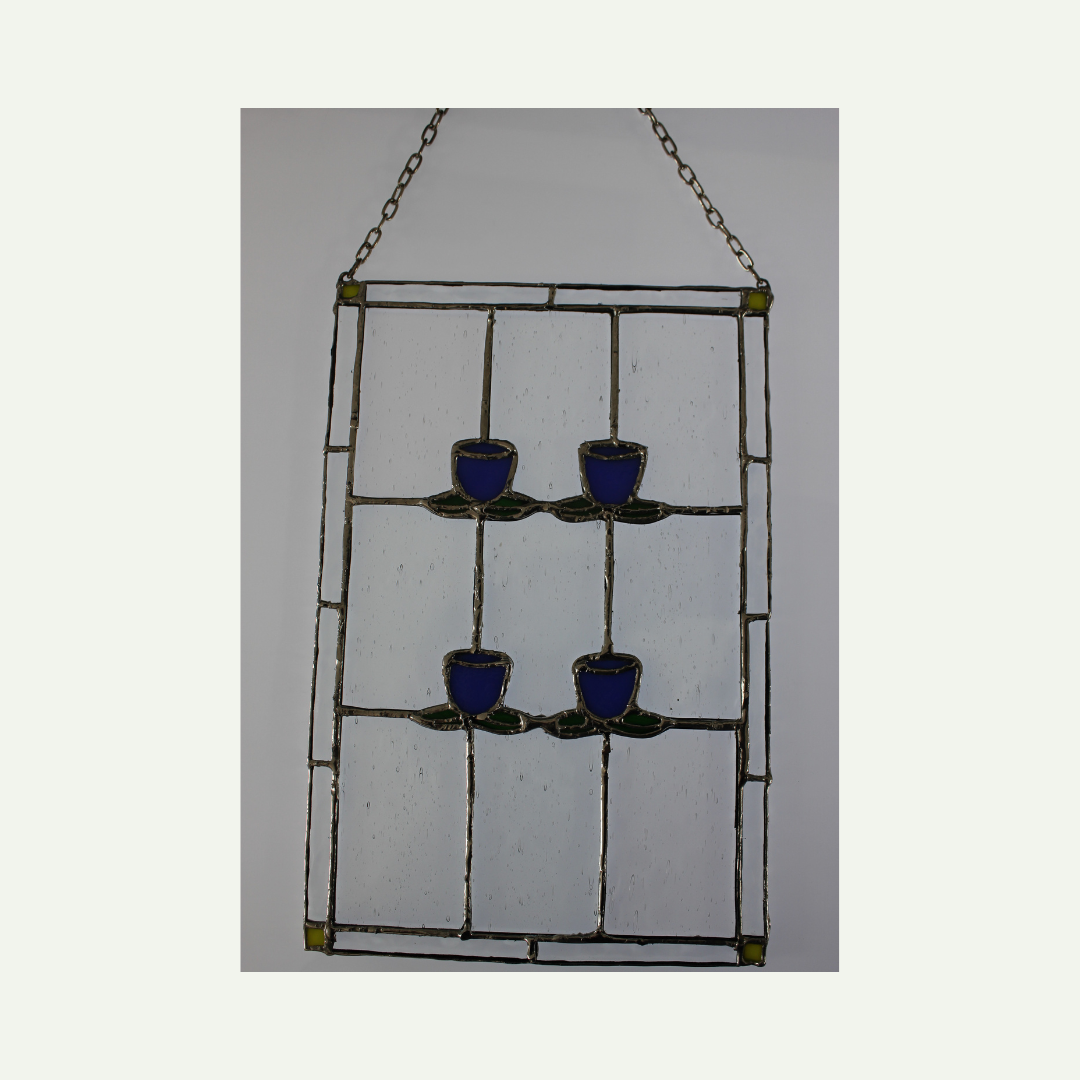 backside - on a light table