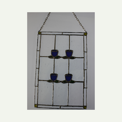 backside - on a light table