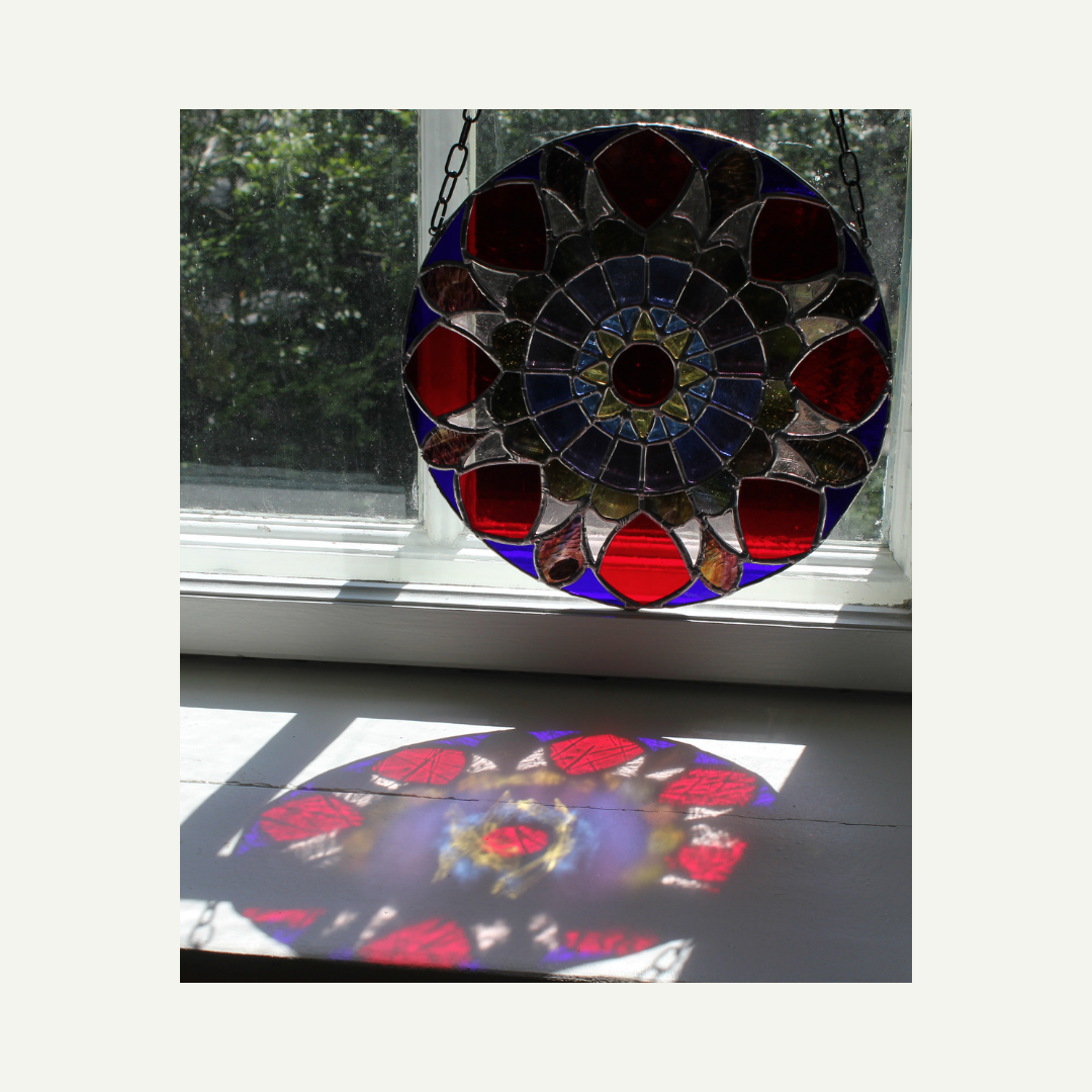 play of colours through sunlight