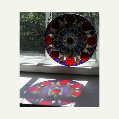 play of colours through sunlight