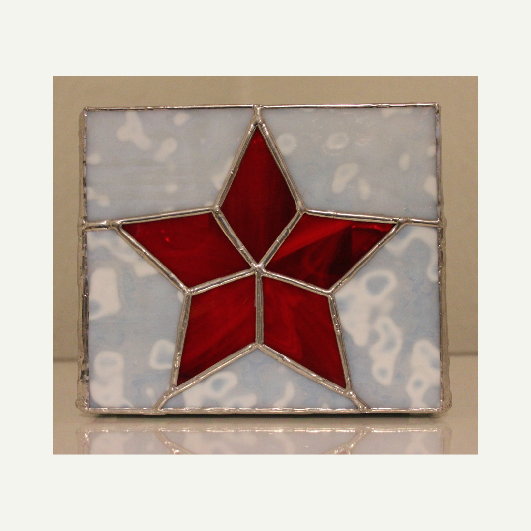 long side of the lantern