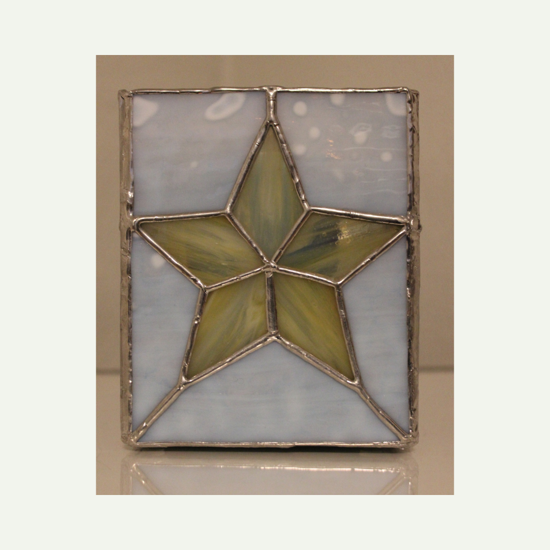 short side of the lantern